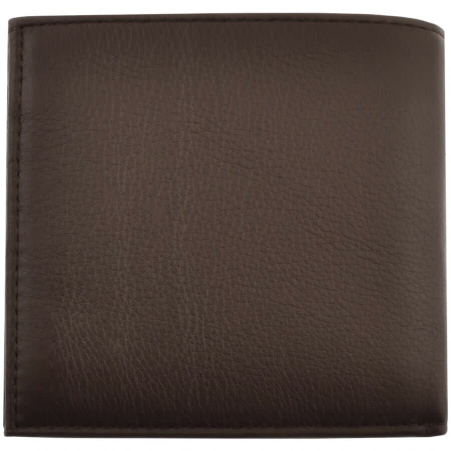 Ralph Lauren Billfold Leather Wallet Brown